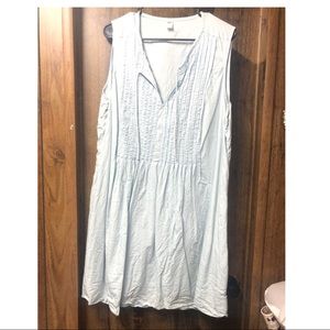 Old Navy light blue babydoll dress